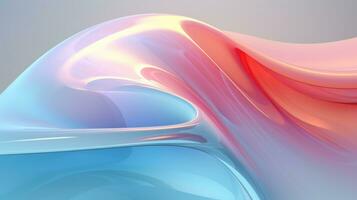 abstract futuristic wave design wallpaper background, AI Generative photo