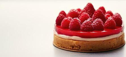 strawberry cake tart pie dessert pastry food, AI Generative photo