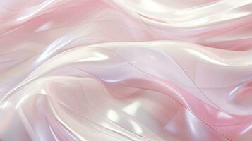 pink silk fabric textile satin abstract background, AI Generative photo