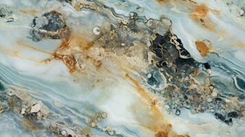 abstract marble texture agate gold orange black, ai photo