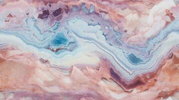 abstract marble texture agate pink purple magenta, ai photo