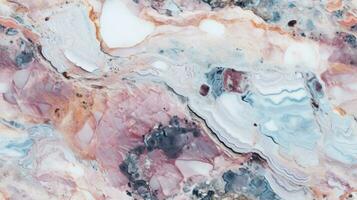 abstract marble texture agate pink purple magenta, ai photo