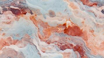 abstract marble texture agate red, ai photo