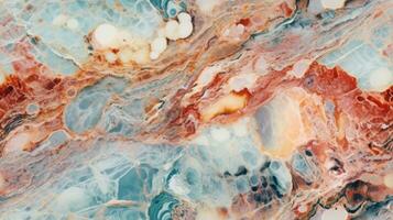 abstract marble texture agate red, ai photo