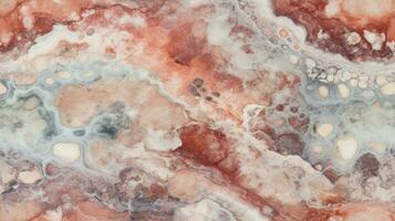 abstract marble texture agate red, ai photo