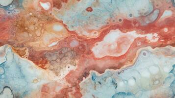 abstract marble texture agate red, ai photo