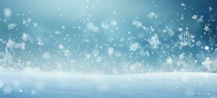 snow snowflakes cold winter frozen background texture, ai photo