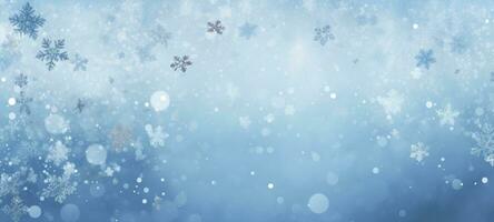 snow snowflakes cold winter frozen background texture, ai photo