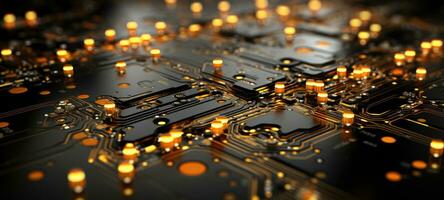 amoled, OLED tech circuit board chip electronics, ai photo