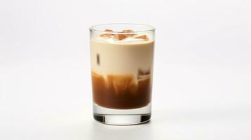 foto de un irlandesa crema café bebida aislado en blanco antecedentes. generativo ai