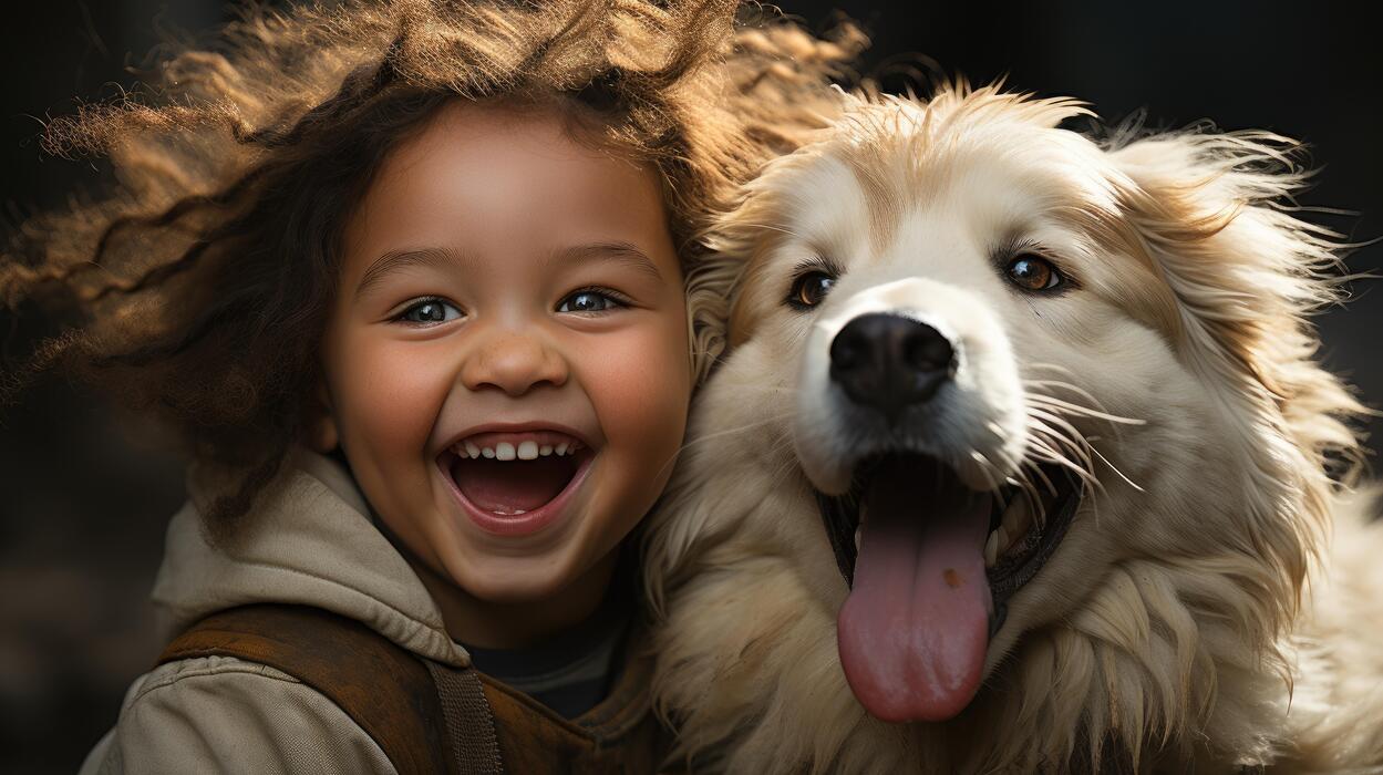Boy With Dog Stock Photos, Images and Backgrounds for Free Download