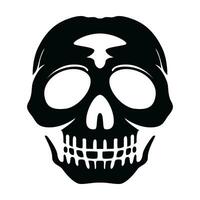 Vector Skull Illustration - Detailed and Artistic Skeleton Head Design