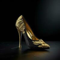 Ai Generative Photo of a woman shoes