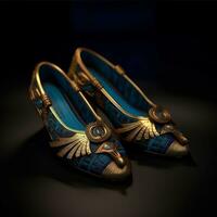 Ai Generative Photo of a woman shoes
