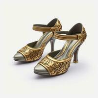 Ai Generative Photo of a woman shoes