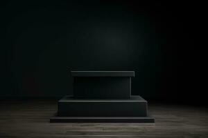 Ai Generative Photo of a podium for product presentation