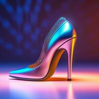 Ai Generative Photo of a woman shoes