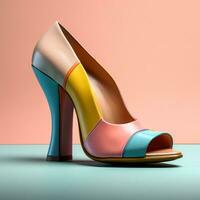 Ai Generative Photo of a woman shoes
