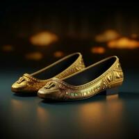 Ai Generative Photo of a woman shoes