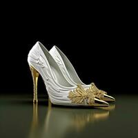 Ai Generative Photo of a woman shoes