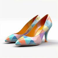 Ai Generative Photo of a woman shoes