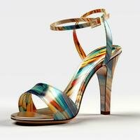 Ai Generative Photo of a woman shoes