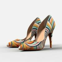 Ai Generative Photo of a woman shoes