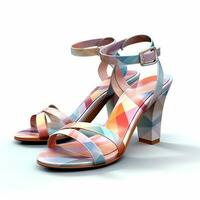 Ai Generative Photo of a woman shoes