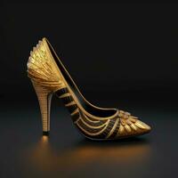 Ai Generative Photo of a woman shoes