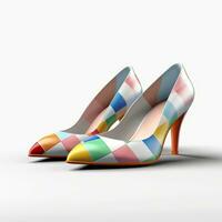 Ai Generative Photo of a woman shoes