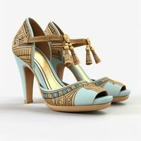 Ai Generative Photo of a woman shoes