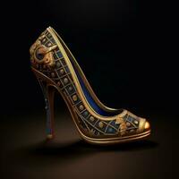 Ai Generative Photo of a woman shoes