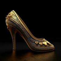 Ai Generative Photo of a woman shoes
