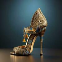 Ai Generative Photo of a woman shoes