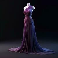 Ai Generative Photo of a woman dress
