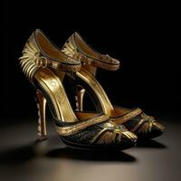 Ai Generative Photo of a woman shoes