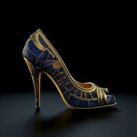 Ai Generative Photo of a woman shoes