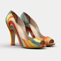 Ai Generative Photo of a woman shoes