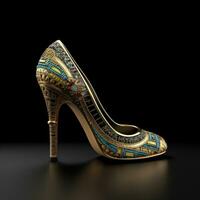 Ai Generative Photo of a woman shoes
