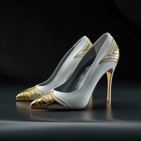 Ai Generative Photo of a woman shoes