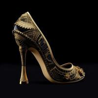 Ai Generative Photo of a woman shoes