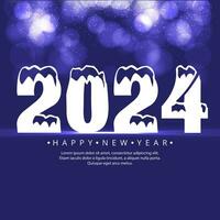 Happy new year 2024 design vector