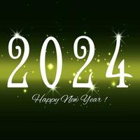 Happy new year 2024 design vector