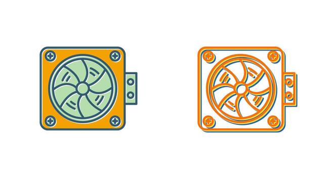 Ventilation Vector Icon