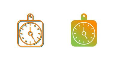 Wall clock Vector Icon