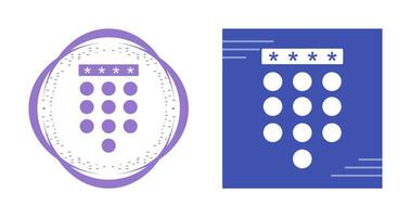 Passcode Lock Vector Icon