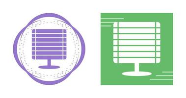 Infrared Heater Vector Icon