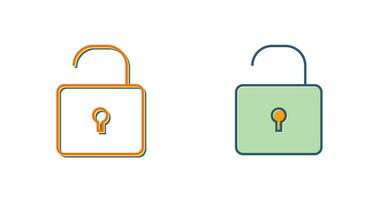 Open Lock Vector Icon