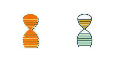 icono de vector de estructura de adn