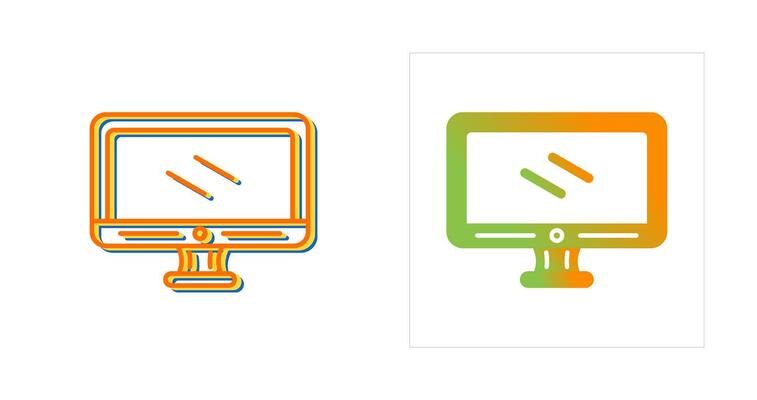 Lcd Vector Icon